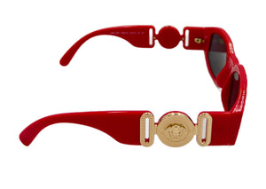 VE4361 5330/87 MEDUSA BIGGIE SQUARE ROJO DORADO