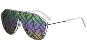 FF M0039/G/S F074/R3 New Aviator Grey Multicolor Mirrored