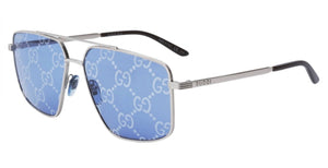 Gg0941s 004 Fashion Aviator Azul Espejo Plata