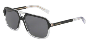 DG DG4354 501/81 Aviator Square Negro