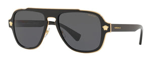 VE2199 1002/81 New aviator Negro Dorado Polarizado